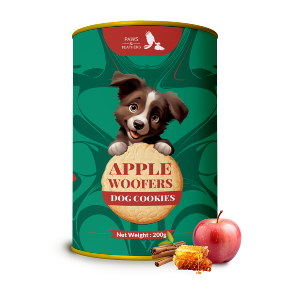 Apple Woofers Dog Cookies