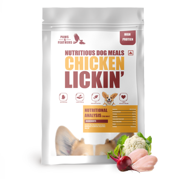 Chicken Lickin High Protein: Chicken, Cauliflower & Beetroot